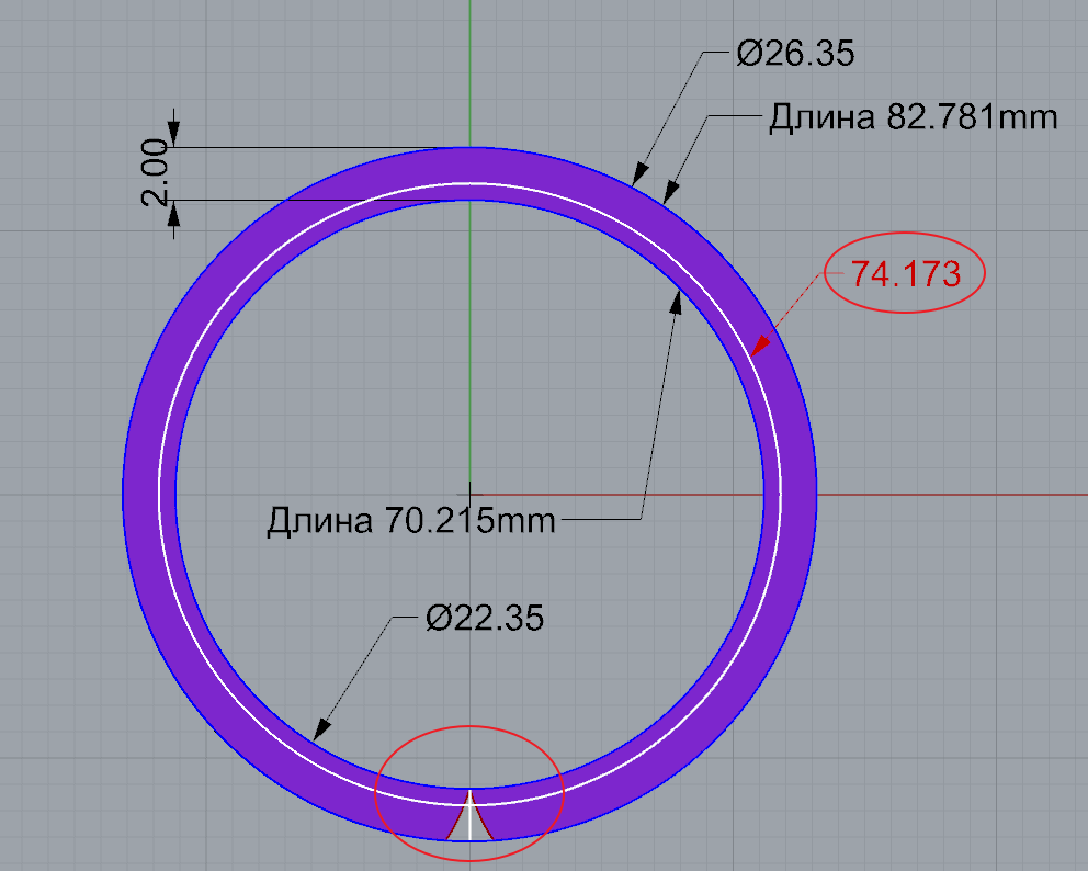 Окружность радиусом 20 мм. Диаметр сечения (толщина) кольца (мм). Диаметр кольца 20 мм. Диаметр кольца и длина окружности. Кольцо внутренний диаметр 50 мм.